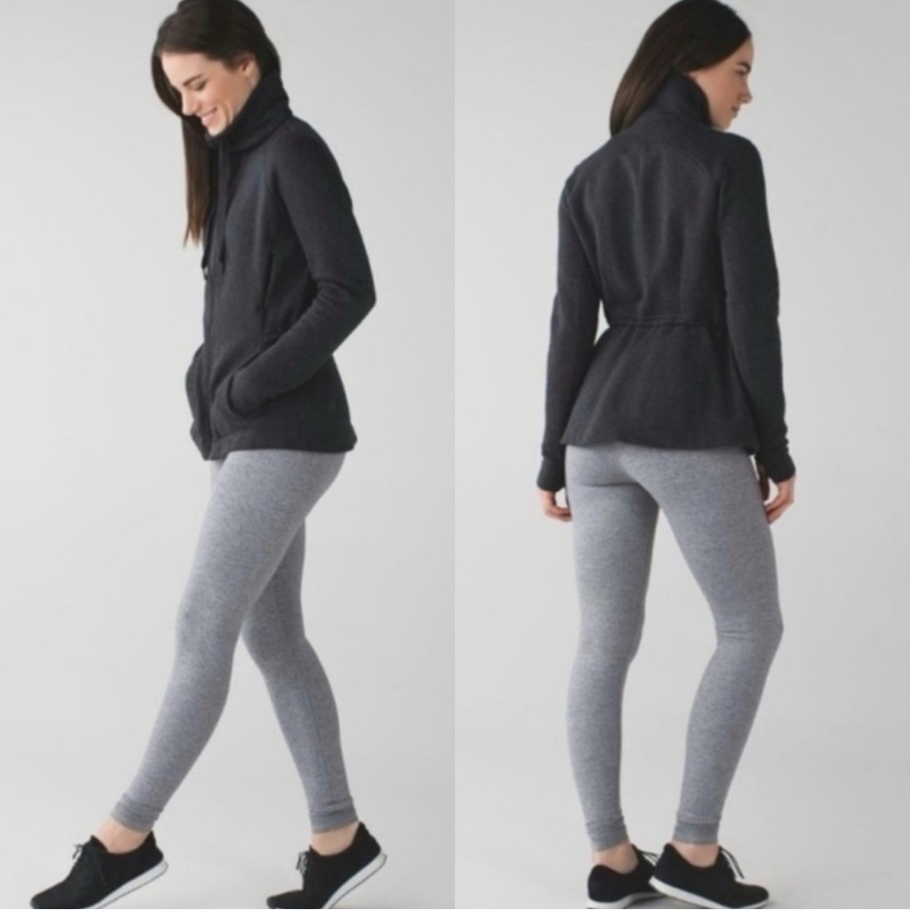 LULULEMON Wunder Under Gray Leggings